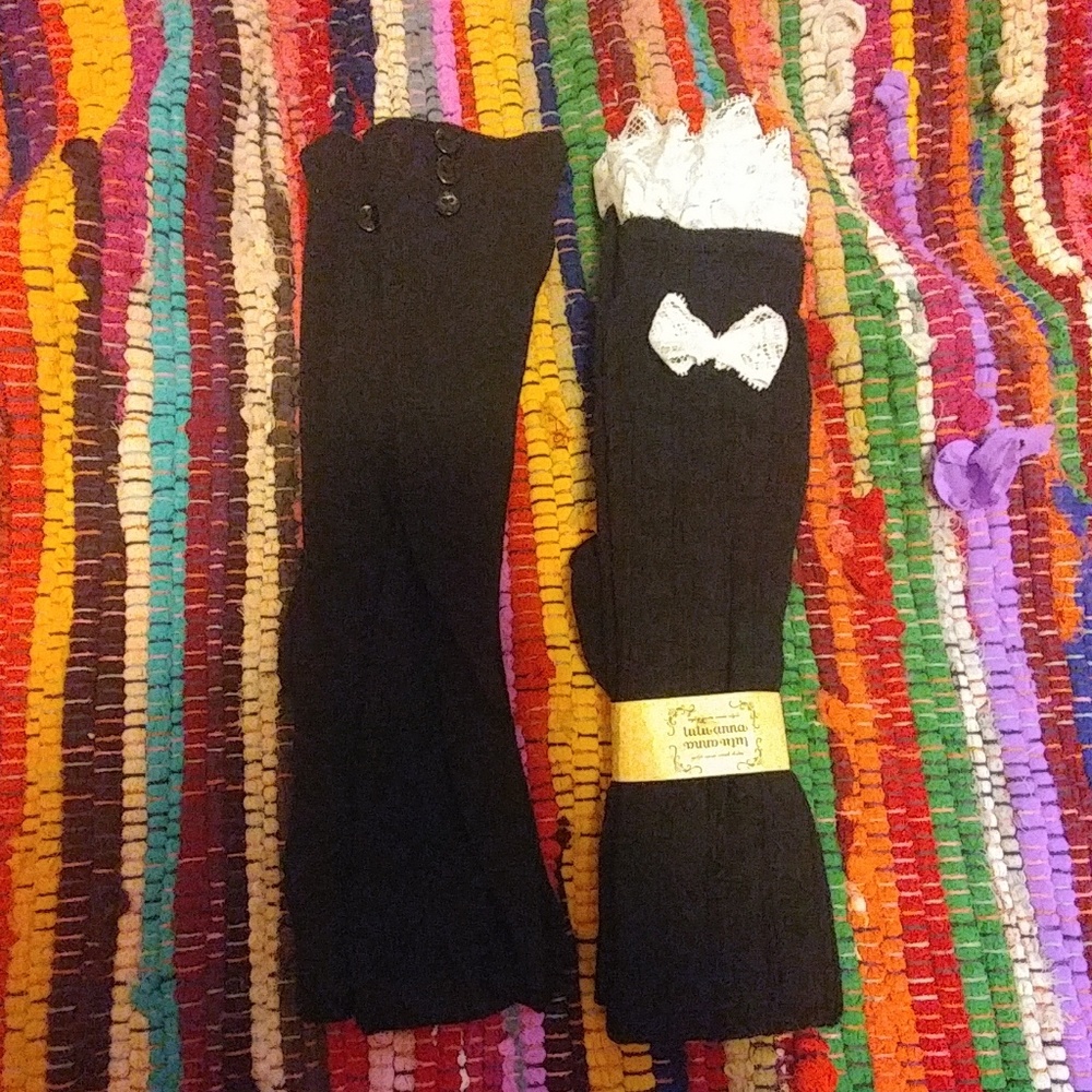 2 knee high socks